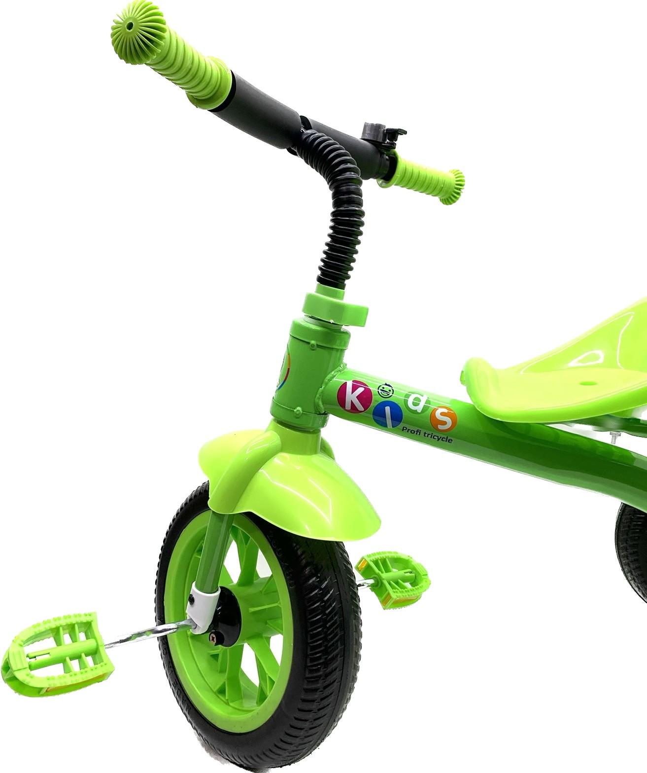 Велосипед PROFI KIDS триколісний дитячий Зелений (M 3252) - фото 3