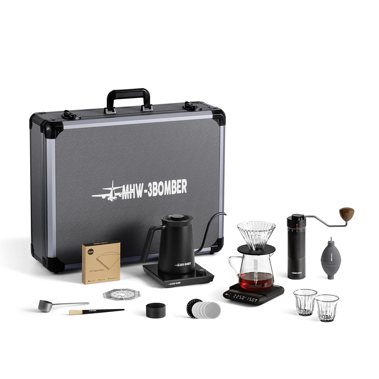 Подарунковий набір бариста 12в1 MHW-3BOMBER B-3 Tactical Suitcase (CS6158B-OS)