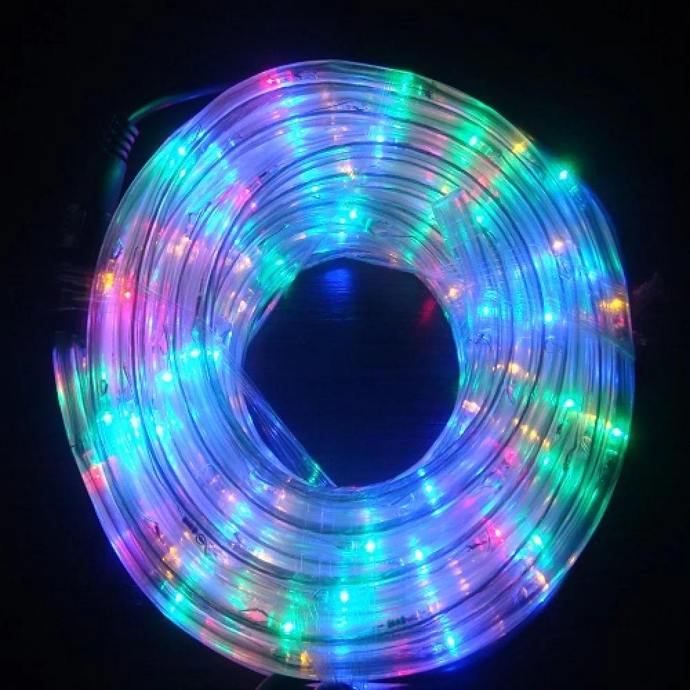 Гирлянда дюралайт 10 м Разноцветный (1-138)