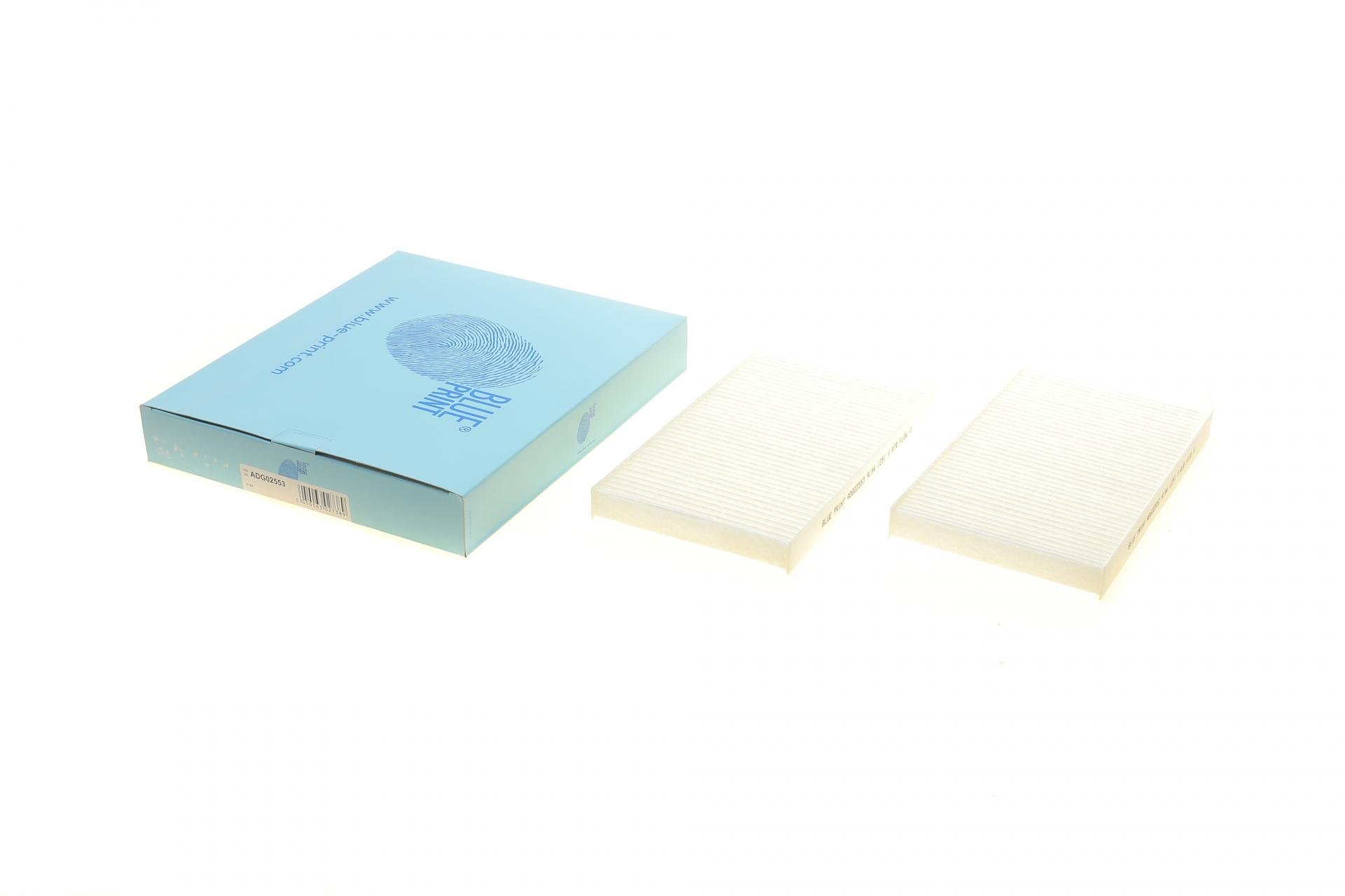 Фильтр салона BLUE PRINT для Hyundai H-1/Montana/Starex 07- 2 шт. (ADG02553)