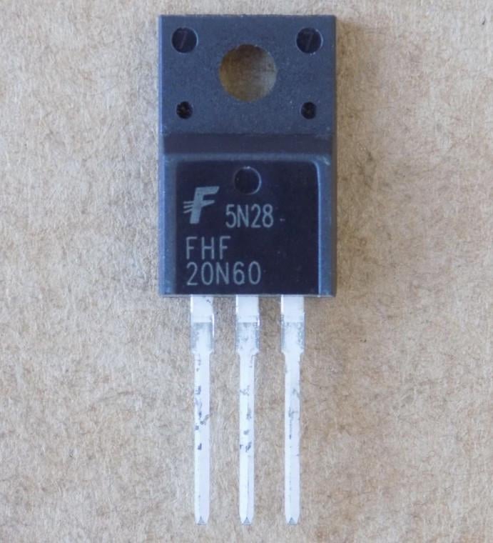 Транзистор FHF20N60 для HF20N60/TO220F (50430)