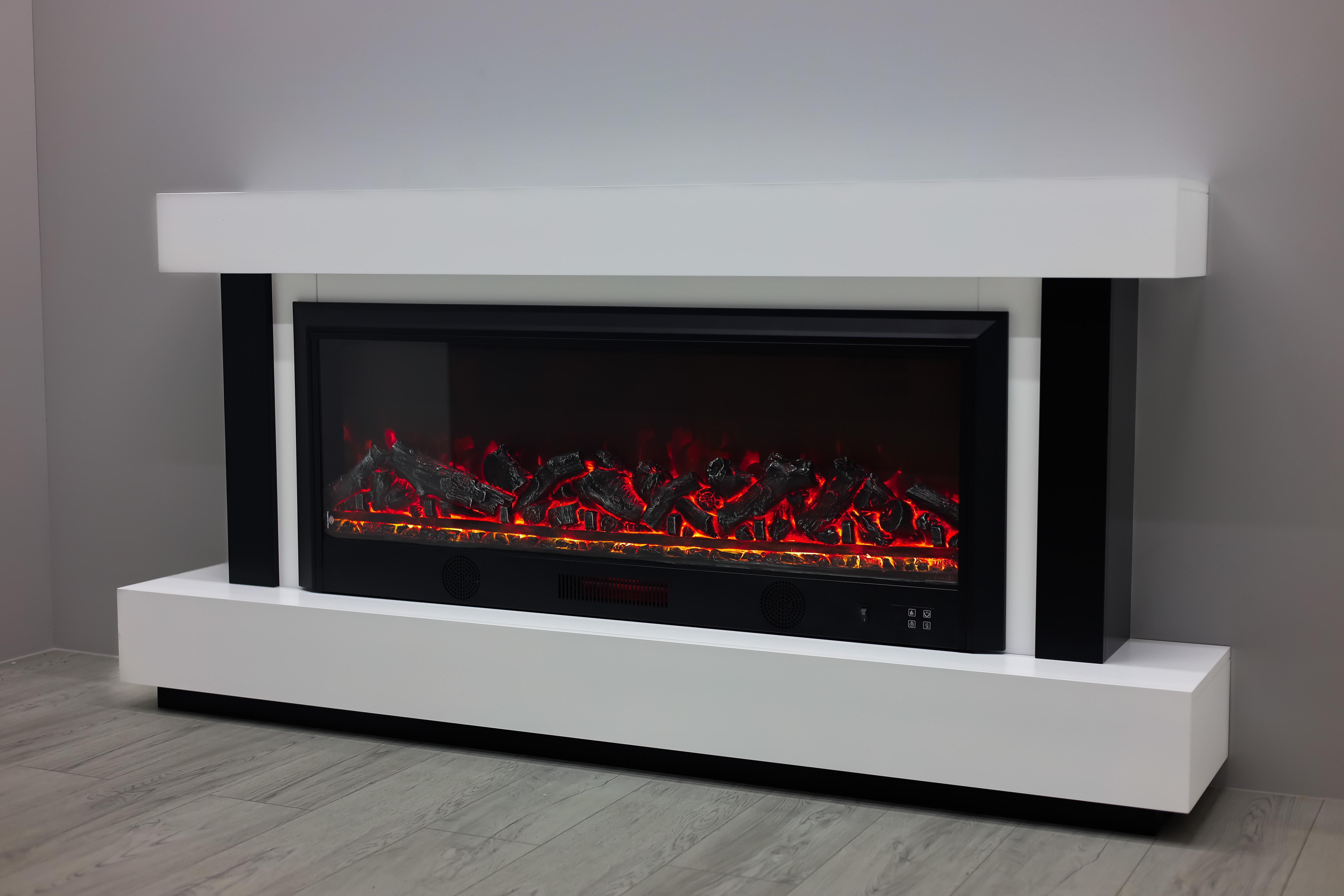 Электрический камин Sonata 1875 звук потрескивания дров (10080141) - фото 2