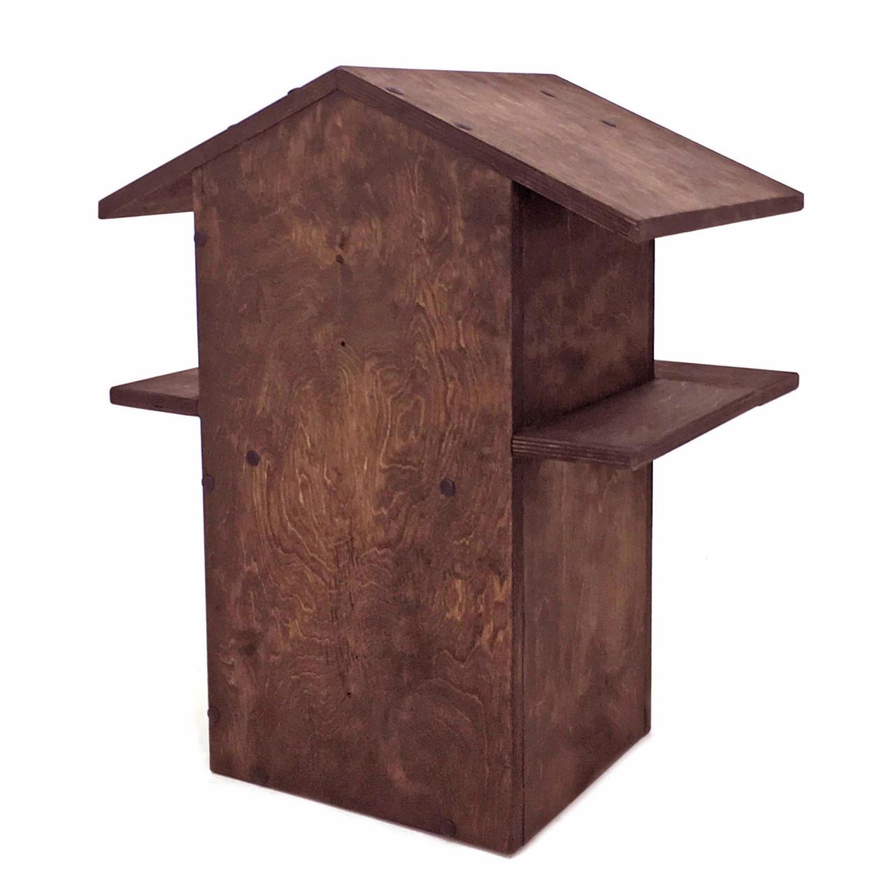Домик для белок из дерева Манджур Савоярди (ДДБ-000815) - фото 3 Домик для белок из дерева Манджур Савоярди (ДДБ-000815) - фото 3