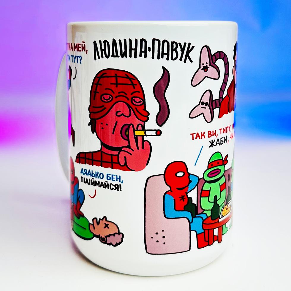 Кружка Spider-Man Человек-паук 430 мл (00000000480)