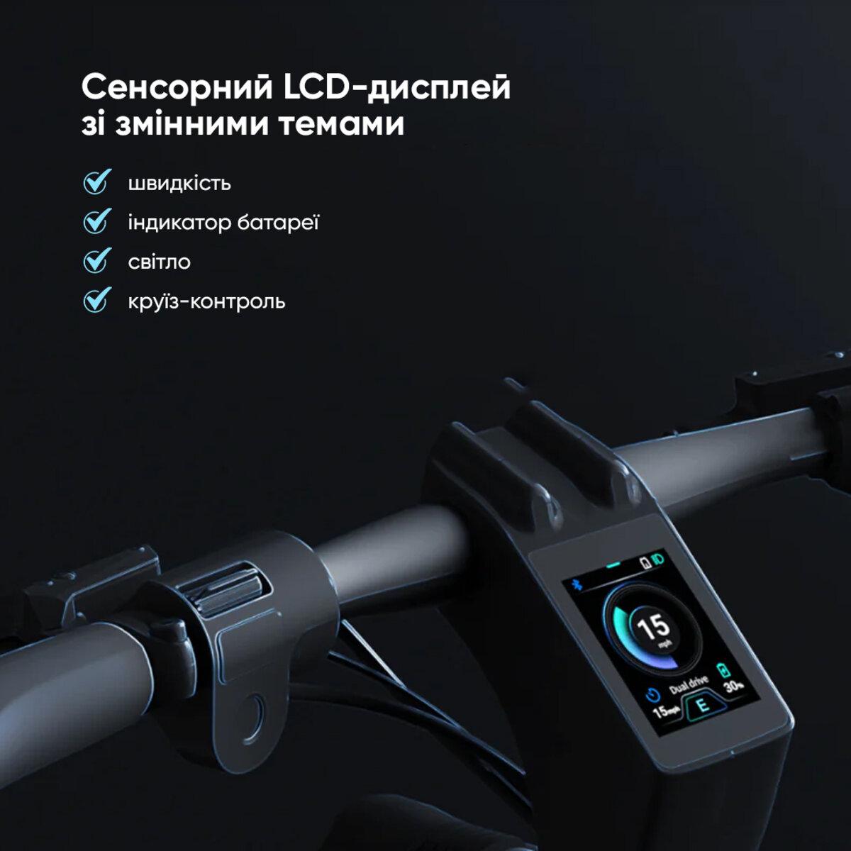 Електросамокат OKAI Panther ES800 3000W Black (25172932) - фото 14