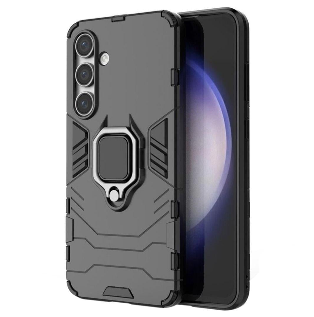 Чохол бампер Primolux Ring Armor для Samsung Galaxy S24 FE (SM-S721) - Black