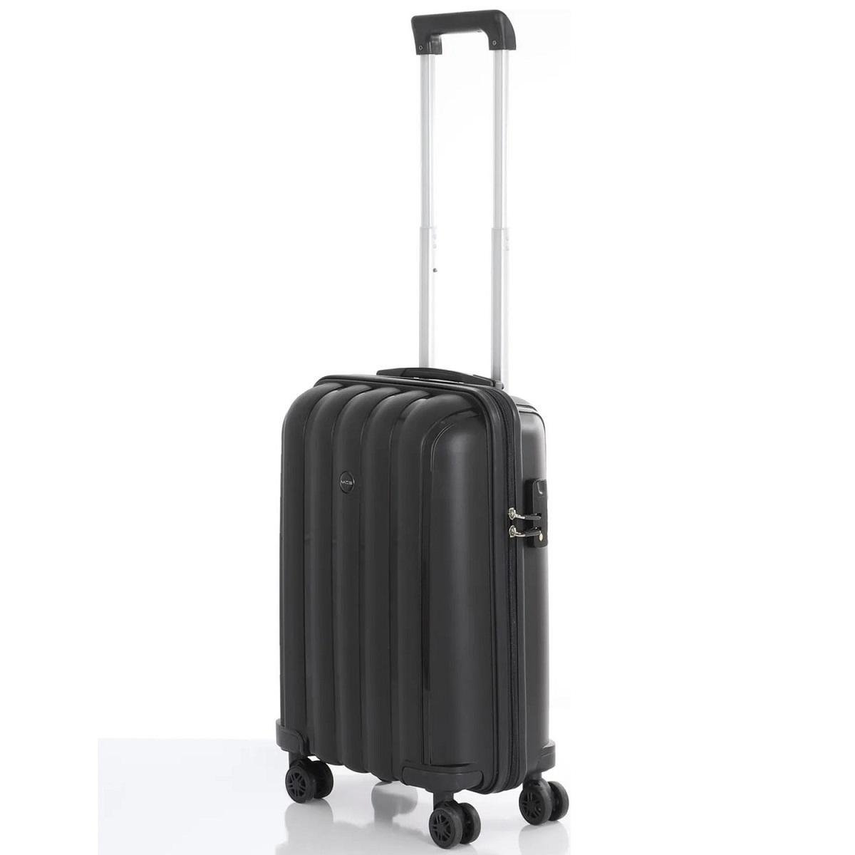 Чемодан пластиковый MCS V305 малый Черный (Mp00128)