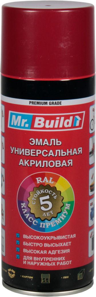 Фарба-спрей Mr.Build 400 мл RAL 3005 Темно-вишневий (Mr.B 12_3005 3005)