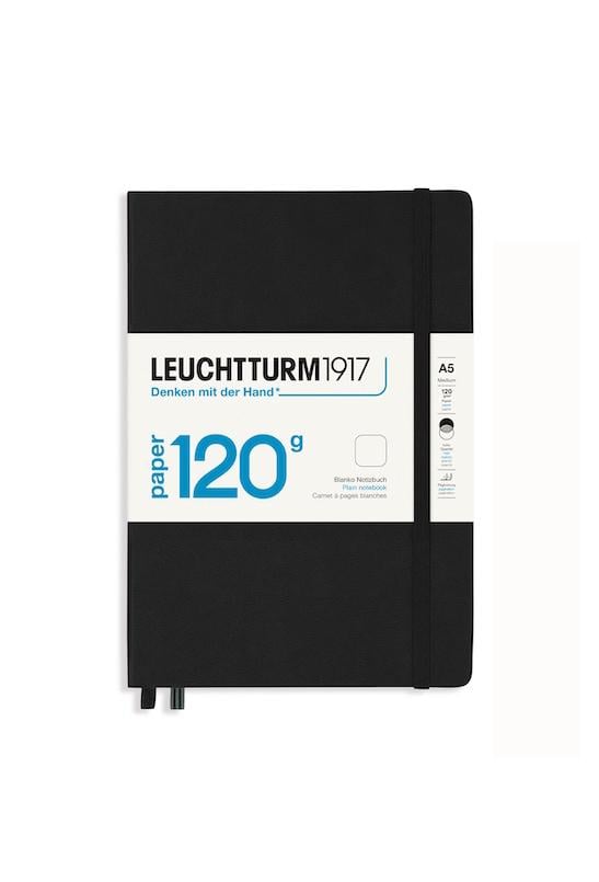 Блокнот Leuchtturm1917 120G Edition средний линия Черный (363534) - фото 1