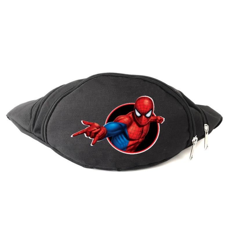 Поясная сумка-бананка Cappuchino toys Человек Паук Spiderman-007 Черный (1558626788) Поясная сумка-бананка Cappuchino toys Человек Паук Spiderman-007 Черный (1558626788)