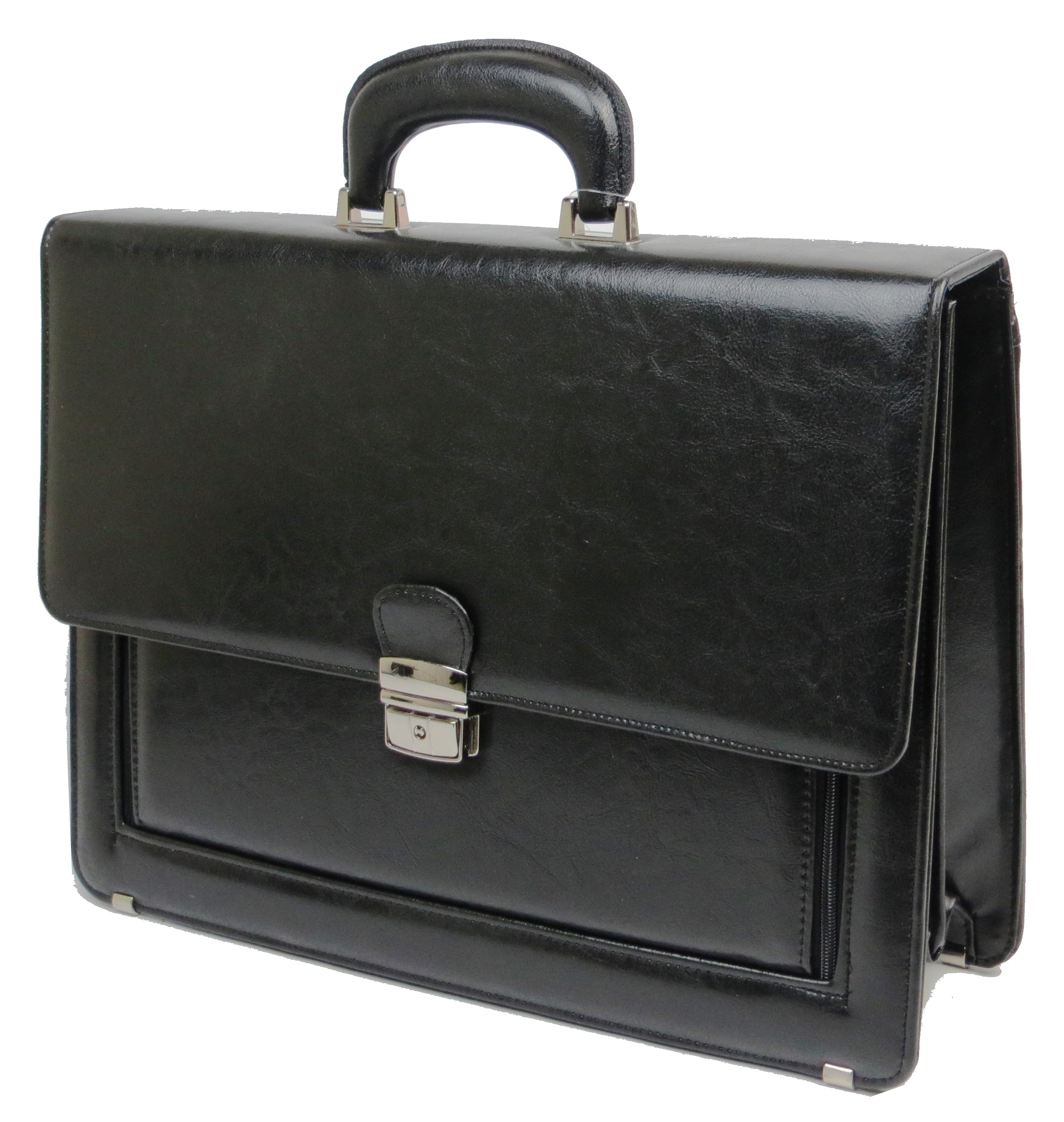 Портфель мужской JPB из кожзаменителя Черный (TE-31 black)