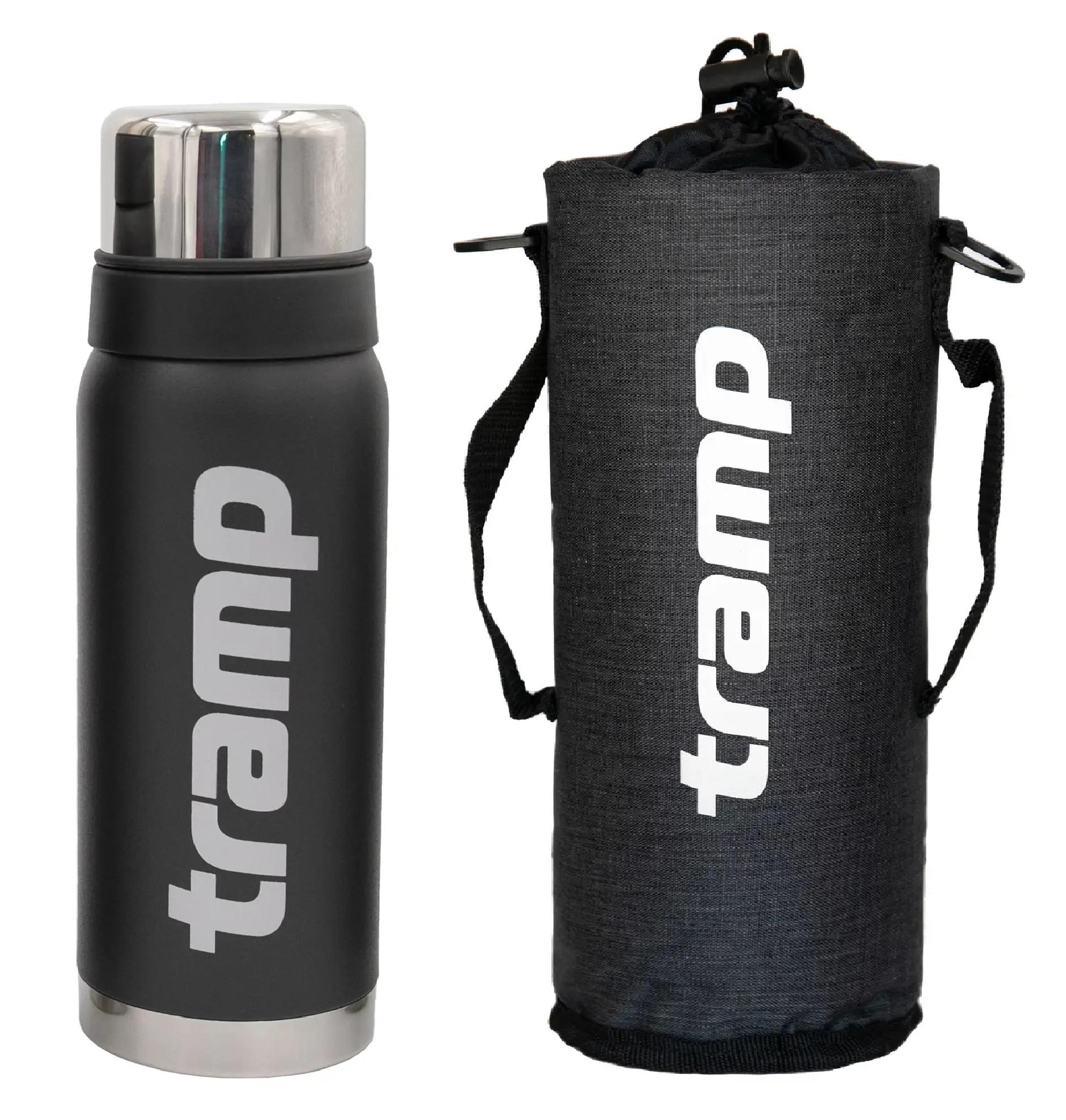 Термос Tramp Expedition 0,75 л+ термочехол Grey (STAN-75GRY)