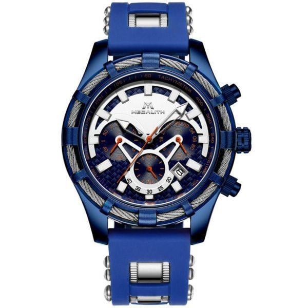 Часы мужские Megalith 8042M/Rubber Band Blue (2595136853)