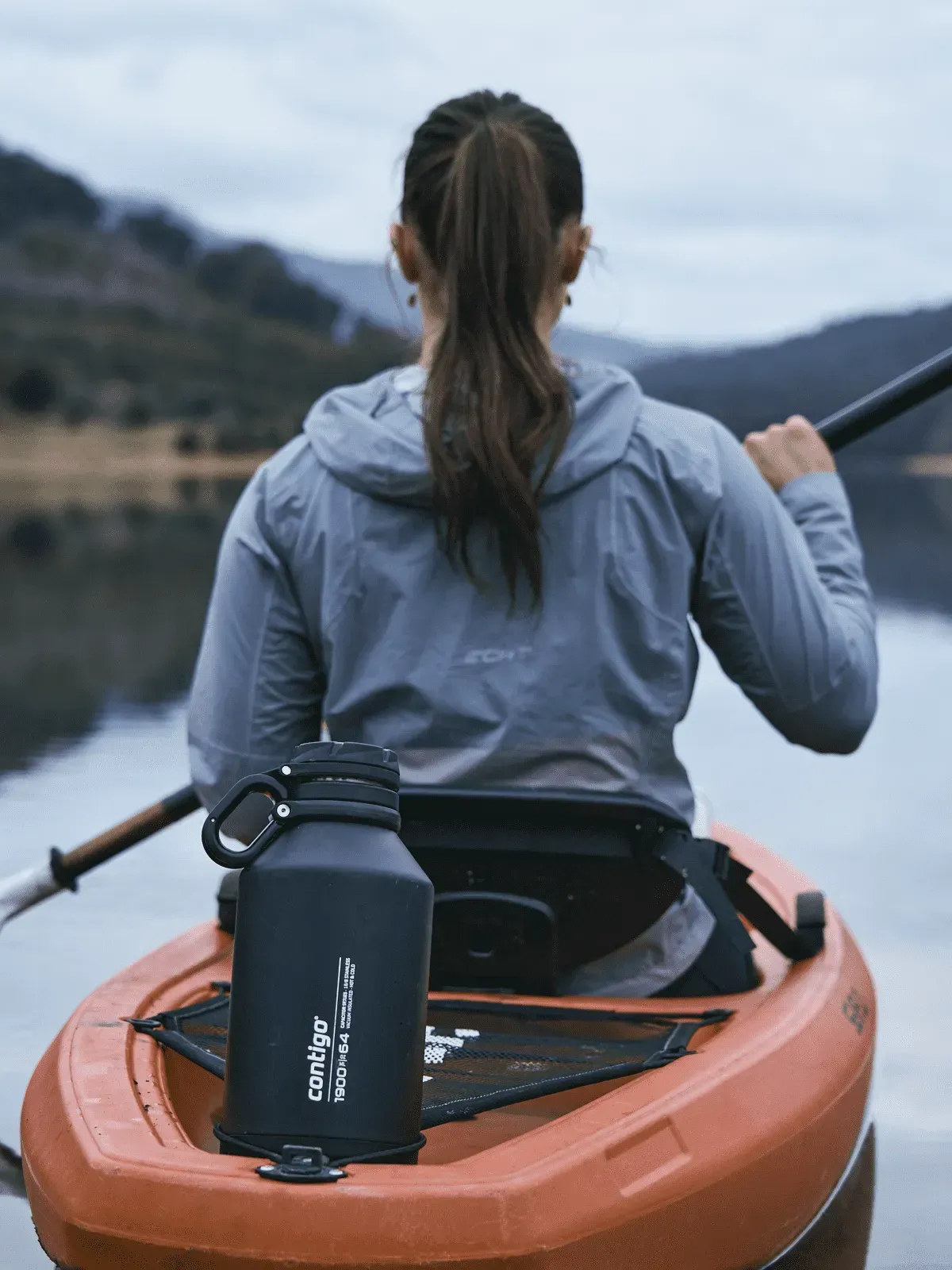 Термос Contigo Grand 1900 мл Black (2156008) - фото 4 Термос Contigo Grand 1900 мл Black (2156008) - фото 4