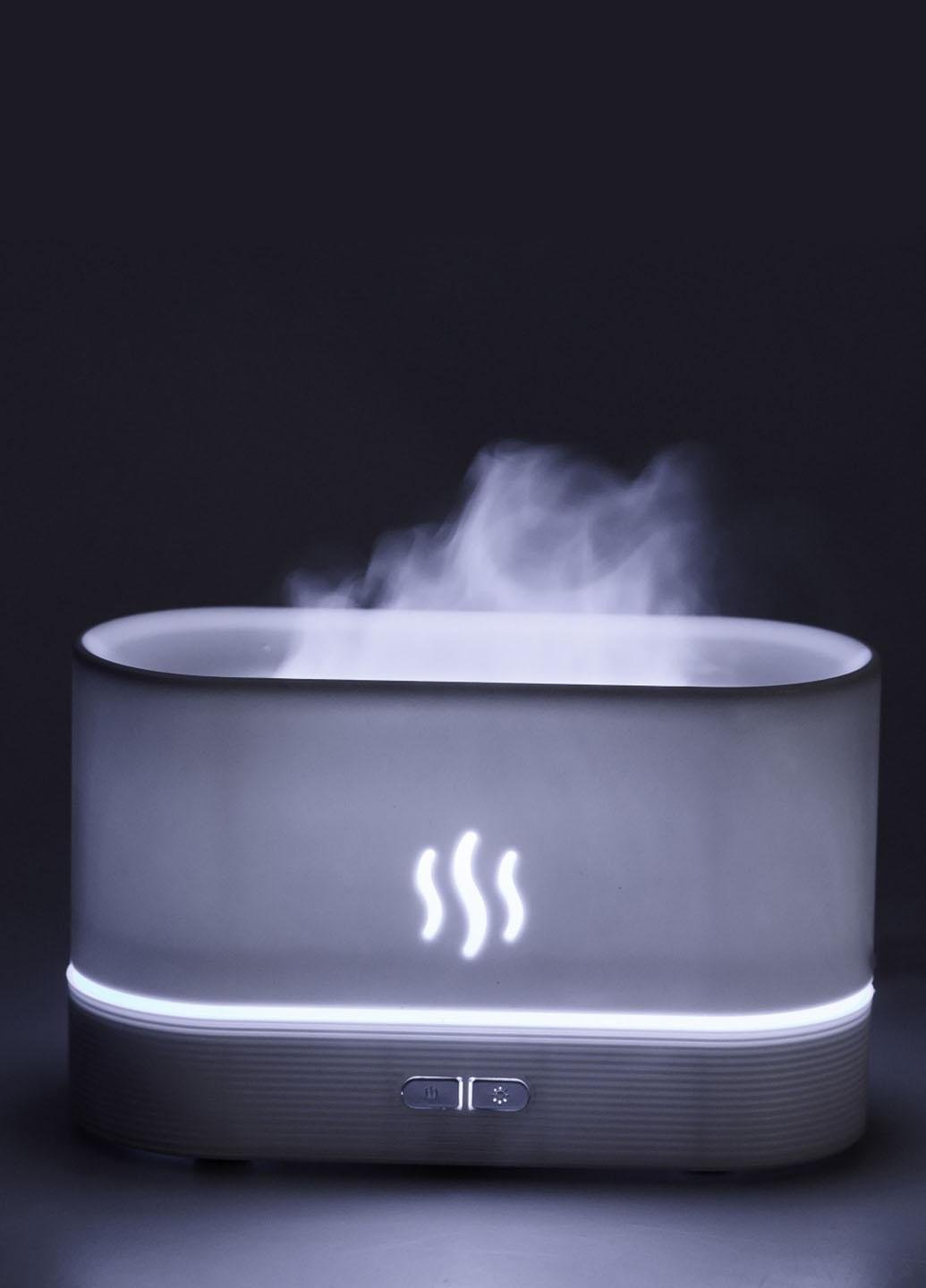 Увлажнитель воздуха ультразвуковой Flame fireplace 2в1 с эффектом пламени 7 режимов подсветки 180 мл Белый (262L) - фото 9 Увлажнитель воздуха ультразвуковой Flame fireplace 2в1 с эффектом пламени 7 режимов подсветки 180 мл Белый (262L) - фото 9