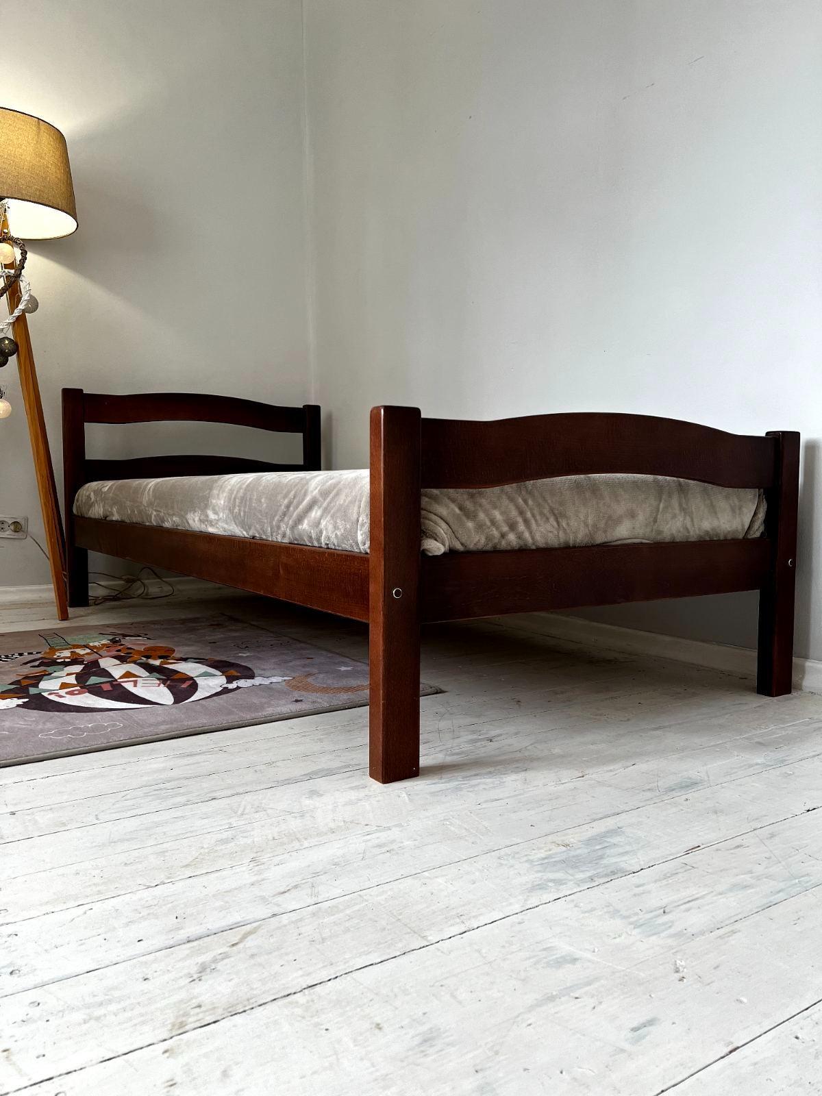 Ліжко підліткове Goydalka Paris 160x80 см Горіх - фото 2 Ліжко підліткове Goydalka Paris 160x80 см Горіх - фото 2