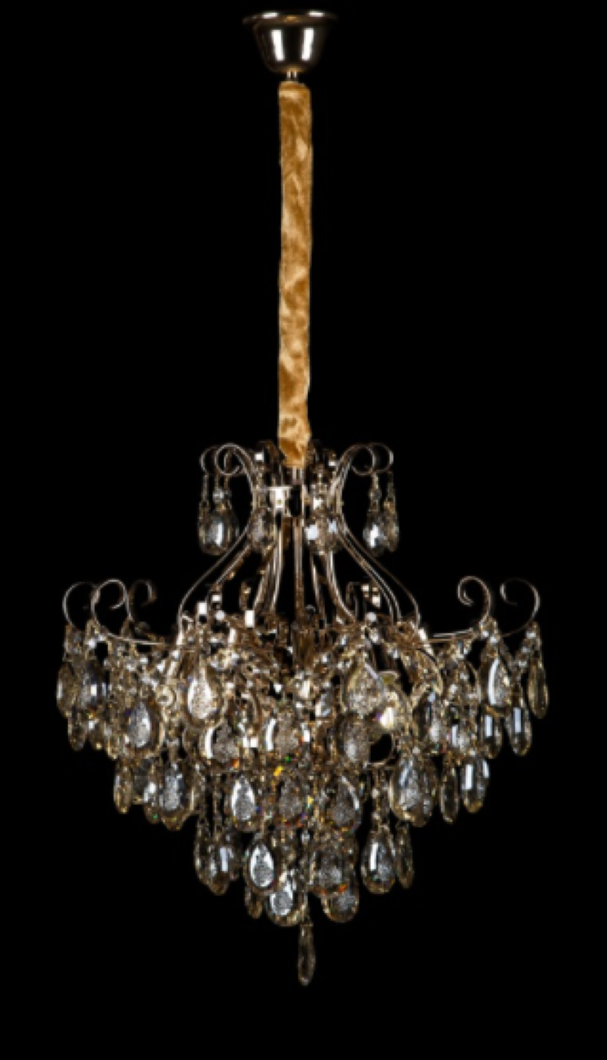 Хрустальная люстра L217/5 FGD/CHM Золото/Бежевый (AN000283) Хрустальная люстра L217/5 FGD/CHM Золото/Бежевый (AN000283)