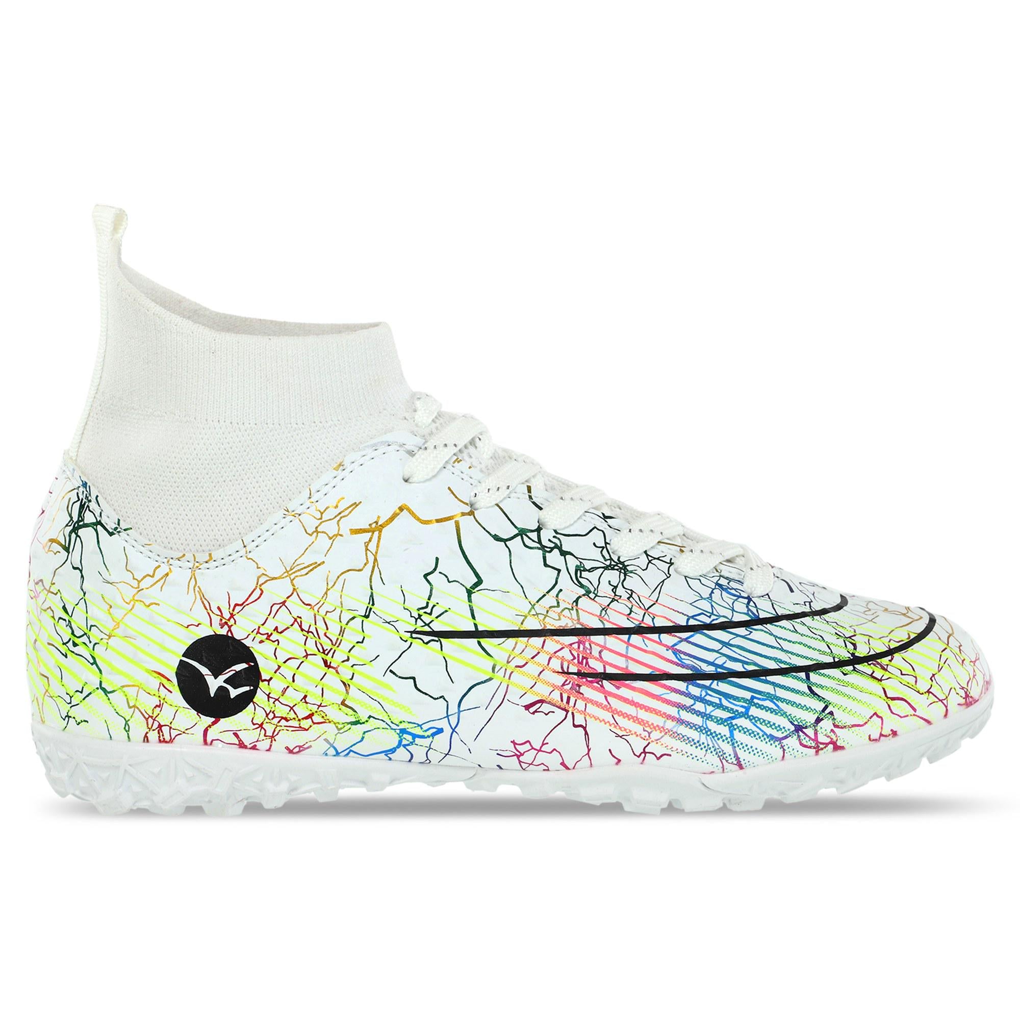 Сороконожки футбольные детские ZHENZU 307-2-1 р. 38 Белый