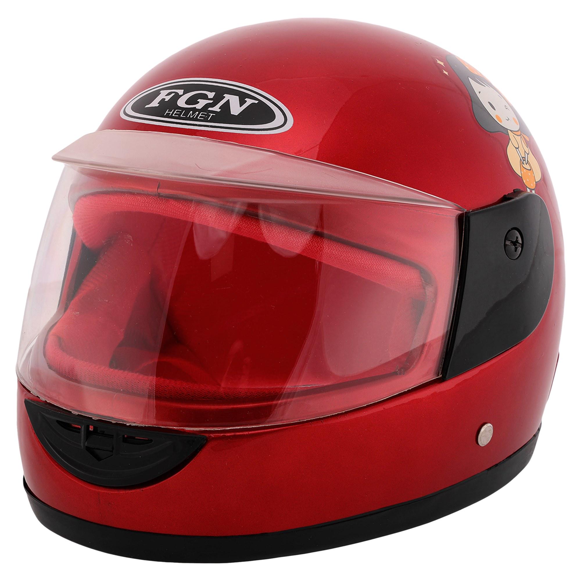Мотошолом дитячий інтеграл FGN M-501 full face S Червоний