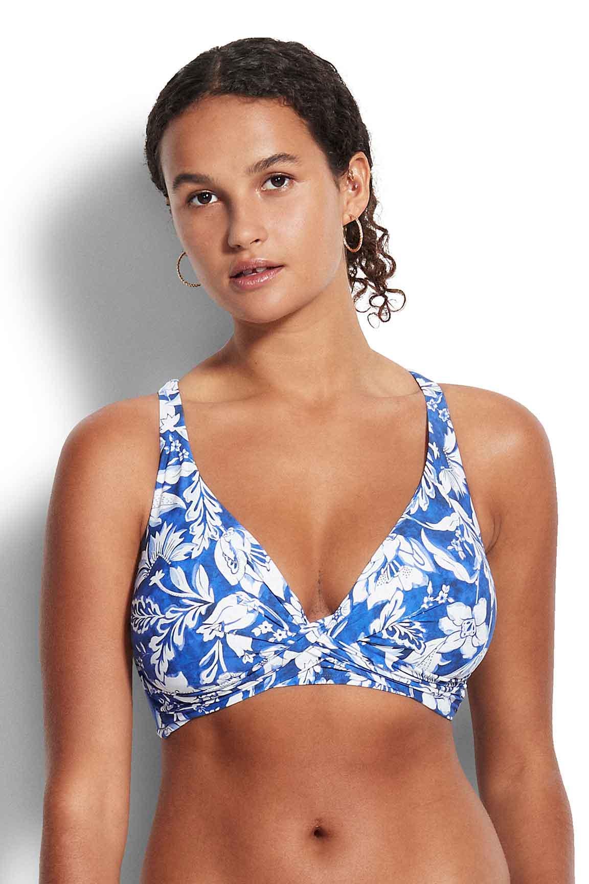 Купальный лиф Seafolly M Синий (31275DD892)