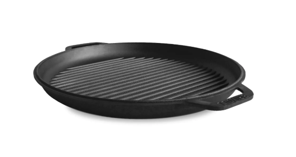 Сковорода чавунна Brizoll WOK з чавунною кришкою сковородою гриль 8 л - фото 4 Сковорода чавунна Brizoll WOK з чавунною кришкою сковородою гриль 8 л - фото 4