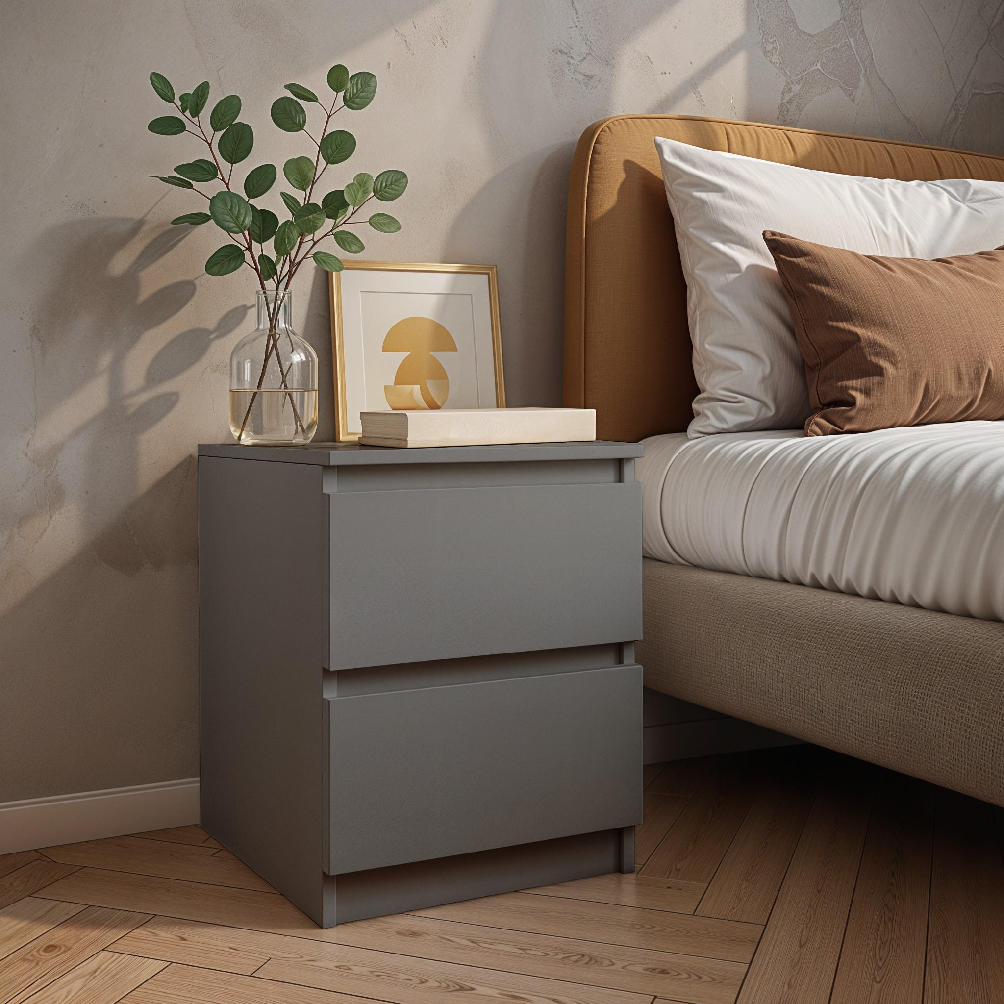 Тумба прикроватная FT-225 400х530х400 мм Антрацит