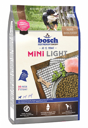 Сухой корм для собак Bosch Mini Light 2,5 кг