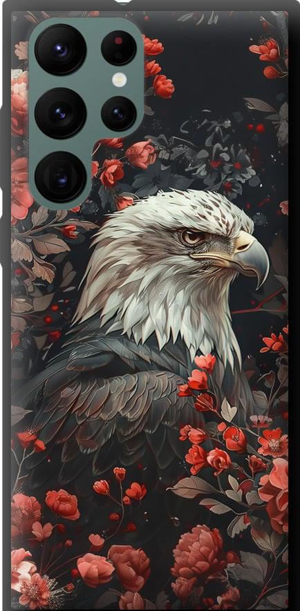 Чехол на Samsung Galaxy S22 Ultra Цветочный страж (6102b-2500-42517)