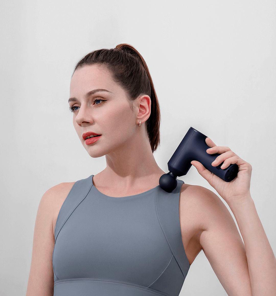 Массажер перкуссионный MiJia Mini Fascia Gun 2C Grey (2139717834) - фото 3