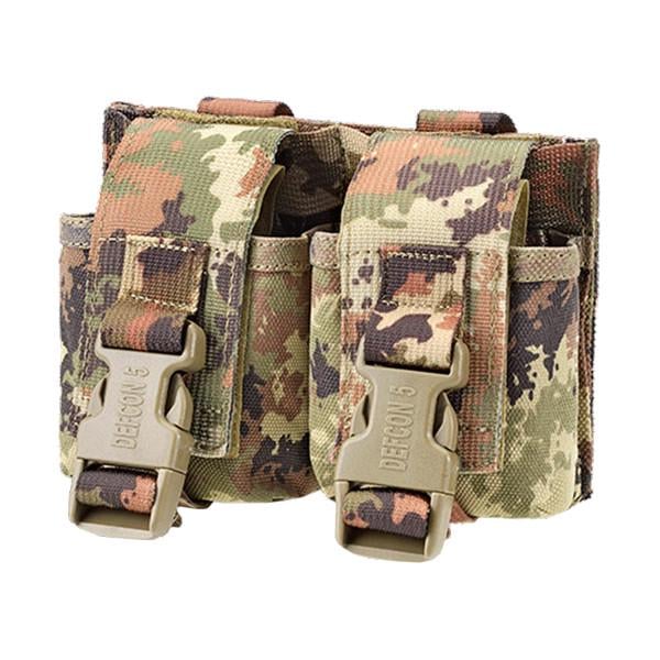 Подсумок Defcon 5 Porta Granate Molle Doppio под 2 гранаты Camo (94025)