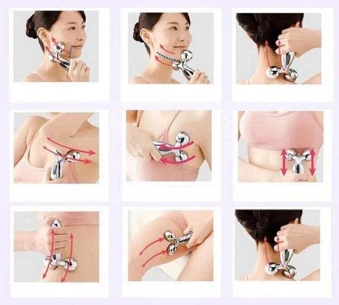 Масажер-ліфтинг ручний для обличчя та тіла 3D Massager - фото 3 Масажер-ліфтинг ручний для обличчя та тіла 3D Massager - фото 3