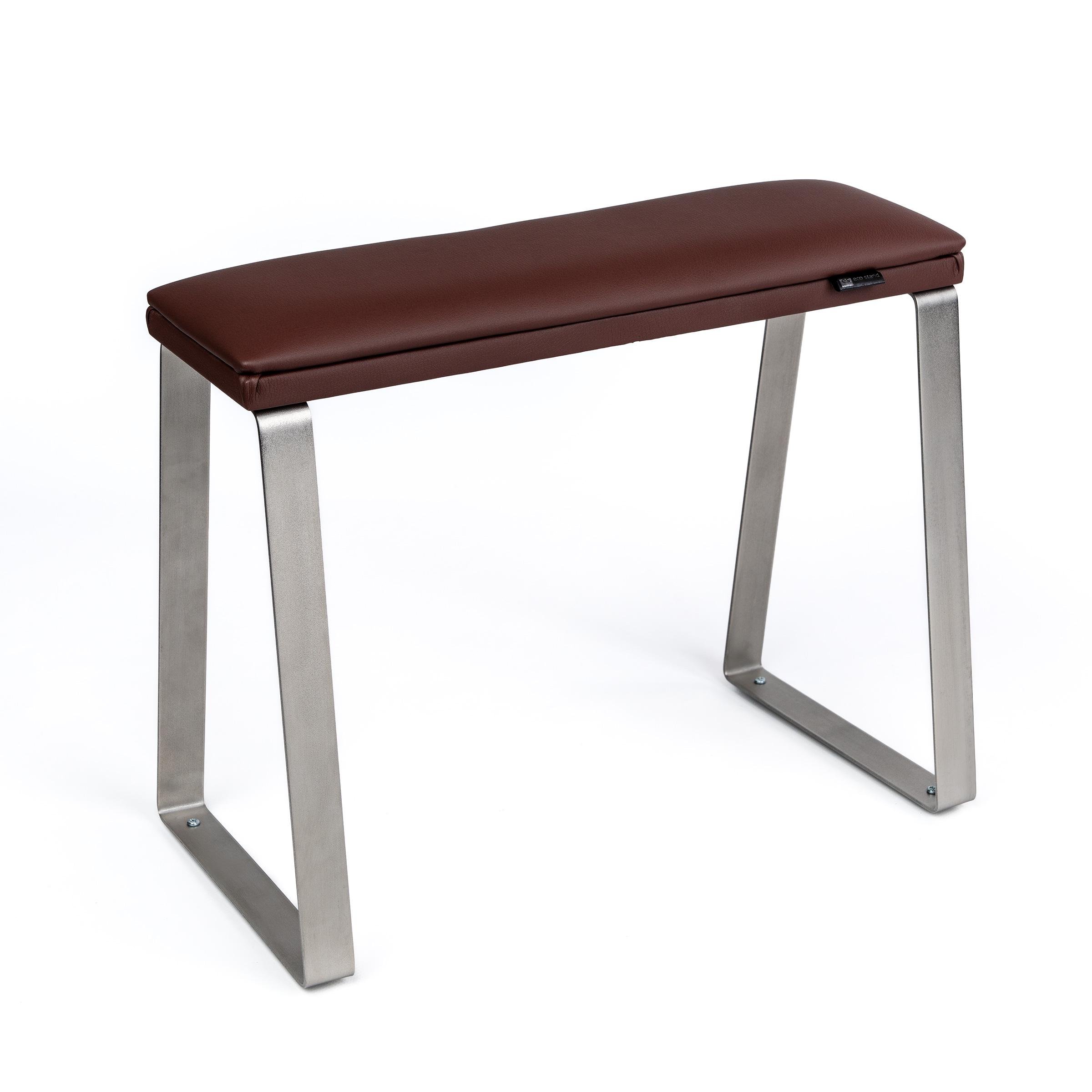 Педикюрная подставка для ног eco stand PADIX на металлических ножках Коричневый (26397961)