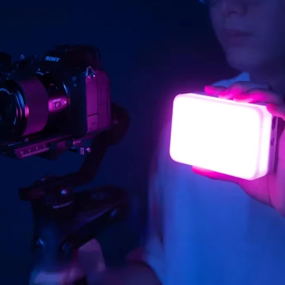 Відеосвітло накамерне акумуляторне Yongnuo YN120RGB для фото та відеозйомок (120.1781) - фото 2