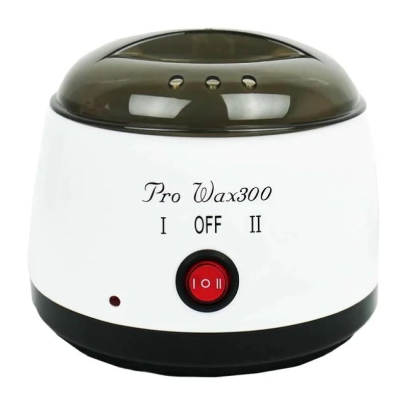 Воскоплав для депиляции баночный Pro Wax 300 mini 150 мл Белый (317)