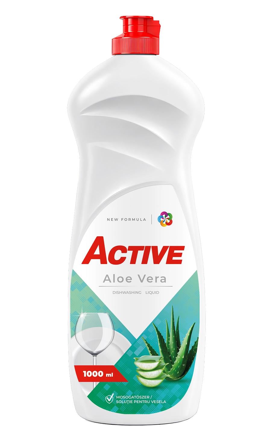 Гель для мытья посуды Active Алоэ вера 1 л (hx-47155)