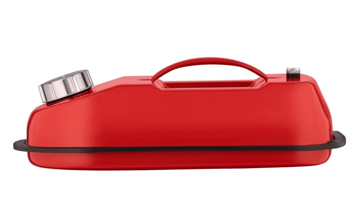 Канистра 2E JCM5H для бензина горизонтальная 5 л металлическая 0,6 мм 1,5 кг Красный (iz16589) - фото 2 Канистра 2E JCM5H для бензина горизонтальная 5 л металлическая 0,6 мм 1,5 кг Красный (iz16589) - фото 2