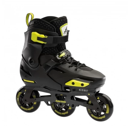 Ролики детские Rollerblade Apex 3WD р. 28-32 Черно-салатовый (2051166/28-32)