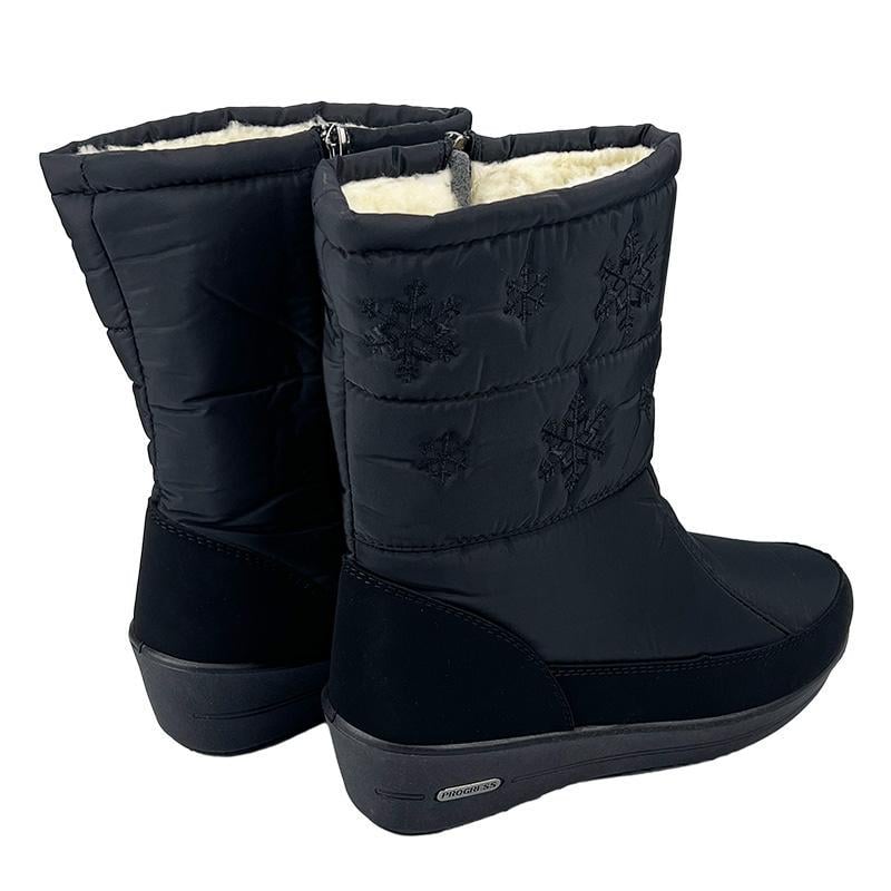 Дутики женские на замку 23005 p. 41 26,5 см Черный (90605032) - фото 4 Дутики женские на замку 23005 p. 41 26,5 см Черный (90605032) - фото 4