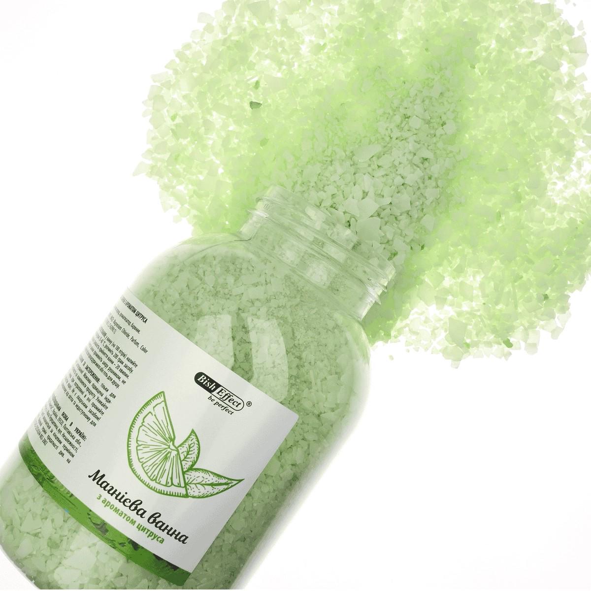 Магниевые ванны Бишофит Полтавский с ароматом цитруса 1000 г - фото 3