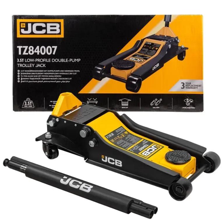 Домкрат підкатний гідравлічний JCB Tools TZ84007 3,5 т