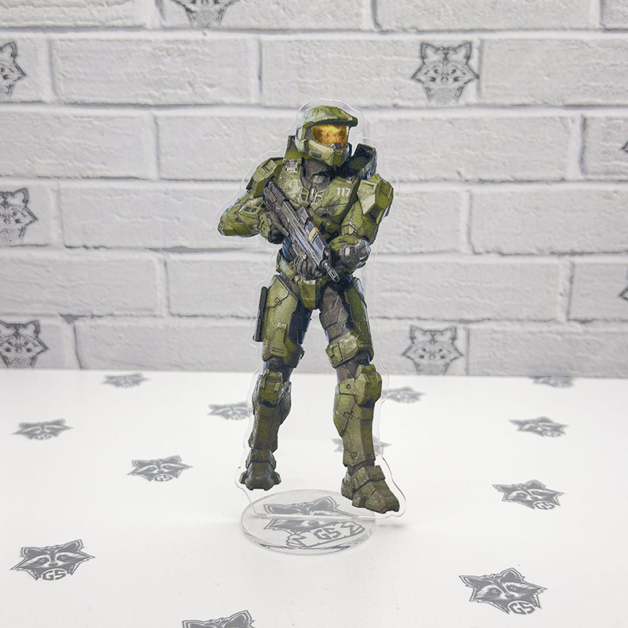 Фигурка коллекционная акриловая Halo Мастер Чиф 15 см (2219788661)