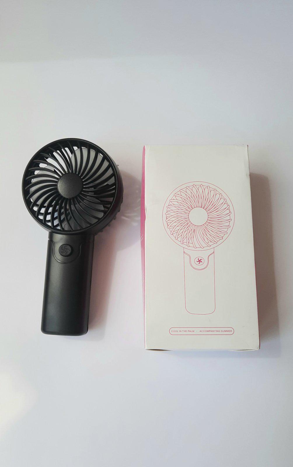 Вентилятор ручний від 2 батарей ААА Чорний (WF-7122) - фото 9 Вентилятор ручний від 2 батарей ААА Чорний (WF-7122) - фото 9