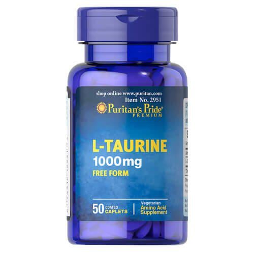 Таурин Puritan's Pride Taurine 1000 мг 50 caplets (02951) Таурин Puritan's Pride Taurine 1000 мг 50 caplets (02951)
