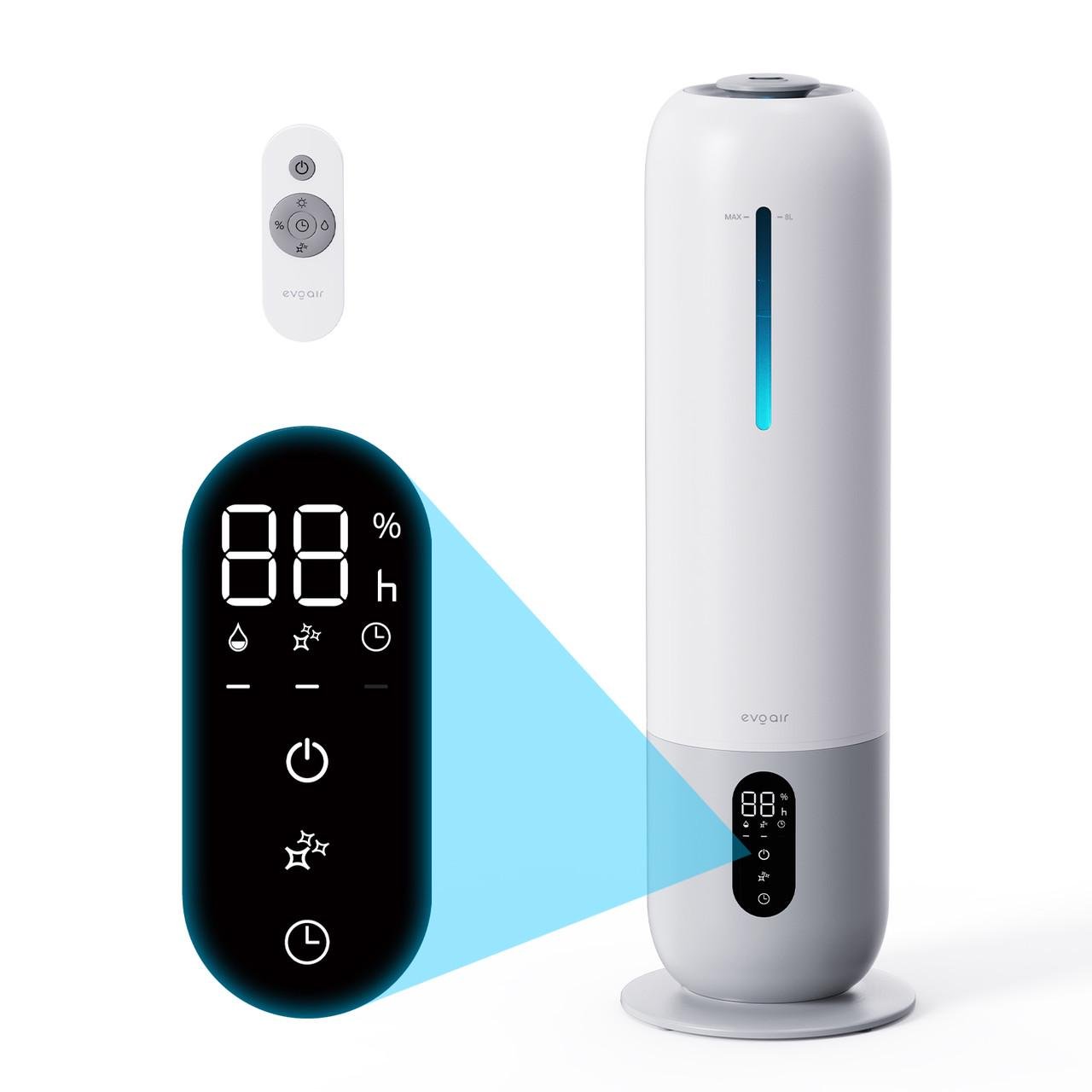 Зволожувач повітря EvoAir Umio УФ-лампа індикатор вологості - фото 3 Зволожувач повітря EvoAir Umio УФ-лампа індикатор вологості - фото 3