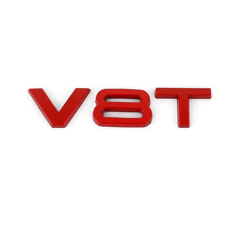 Эмблема V8T Красный (1672773609)