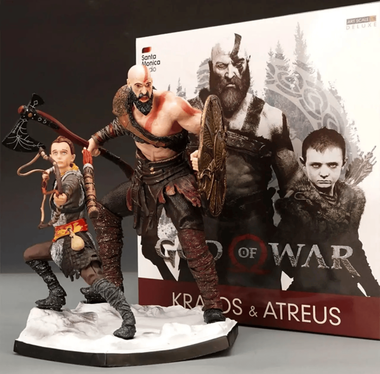 Фигурка для геймеров God of War Kratos and Atreus 20 см (FC GW KA 20) - фото 5