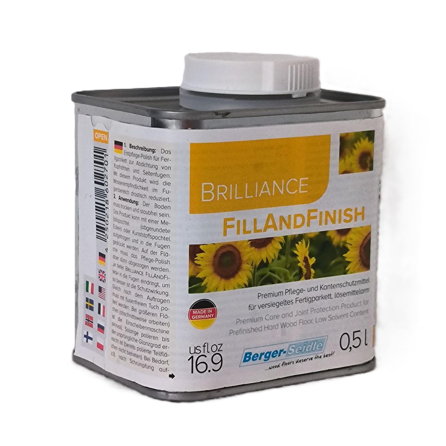 Воск для защиты швов паркета и ламината Berger Brilliance FillAndFinish