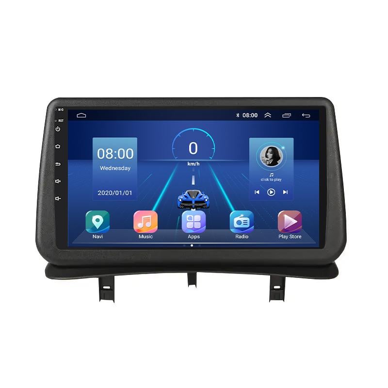 Автомагнитола штатная Lesko Top для Renault Clio III 2005-2009 г. 4G/Wi-Fi/GPS 4/64 GB 9" (11827-73914)