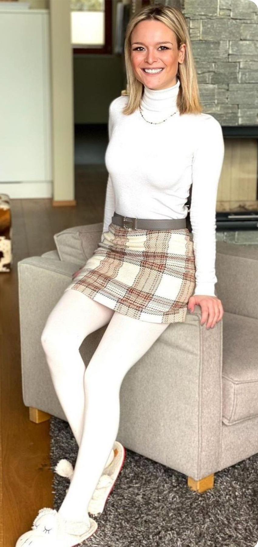 Колготки матовые Gatta Rosalia 40D микрофибра р. 4 Белый (1040) - фото 3