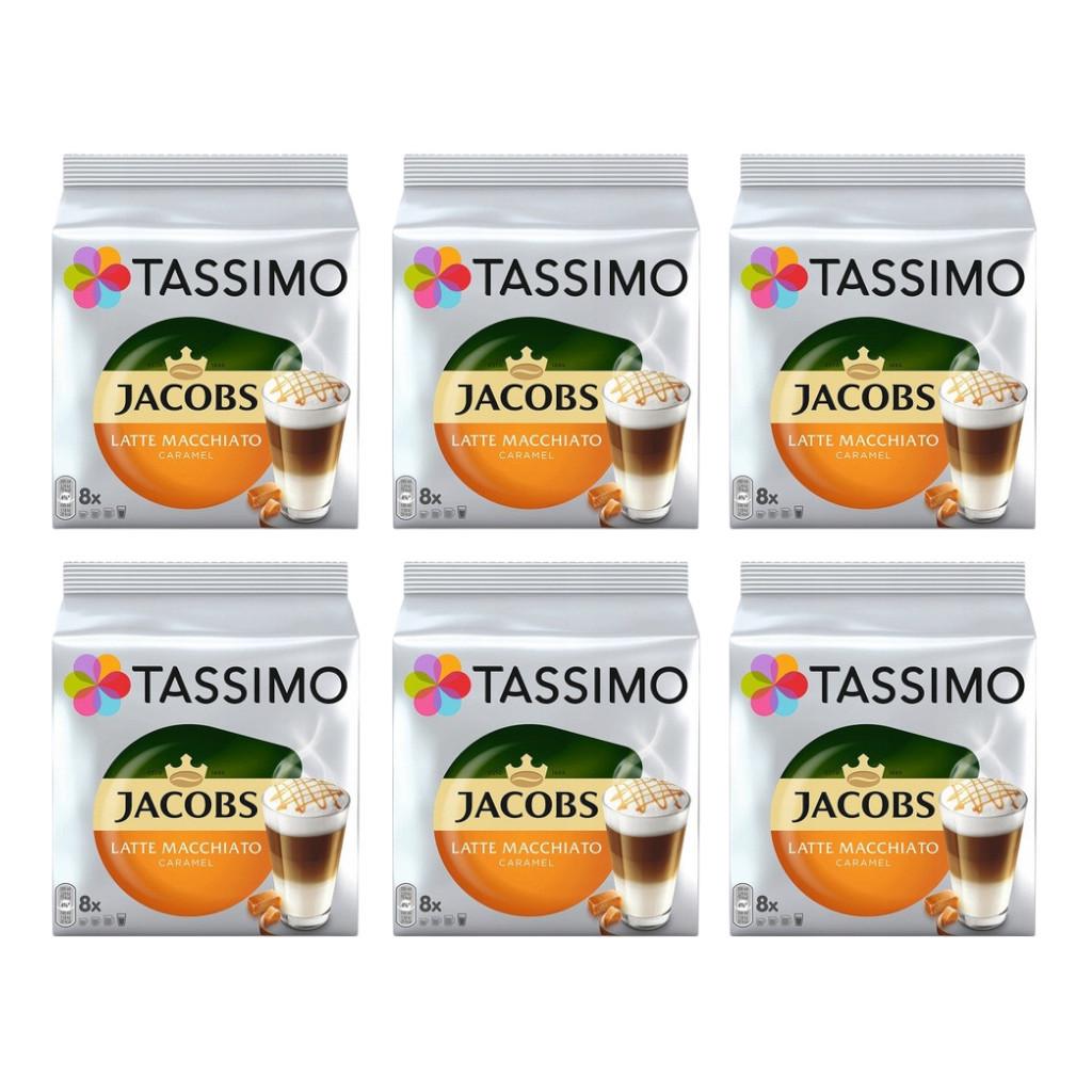 Набор кофе в капсулах Jacobs Tassimo Latte Macchiato Caramel 96 капсул